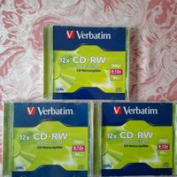 3 CD Masterizzabili Verbatim 