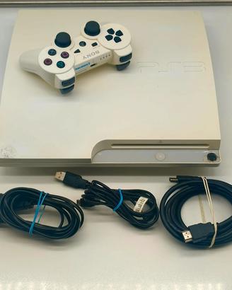 Sony Playstation 3 Ps3 Bianca 320 GB + Accessori