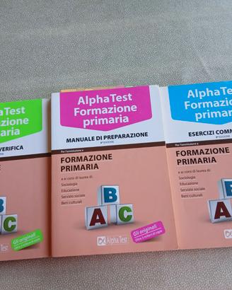 LIBRI ALPHATEST FORMAZIONE PRIMARIA