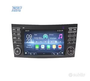 RADIO NAVIGATORE 7" PER MERCEDES CL. E W211 CLS W