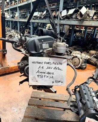 Motore Ford Fiesta 1.4 16V Zetec Anno 2002 Codice 
