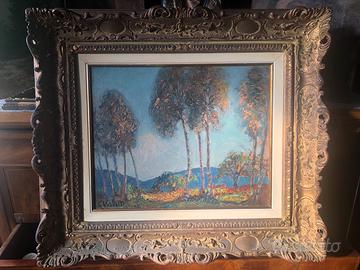 Dipinto Vercelli Giulio Romano “ Paesaggio “