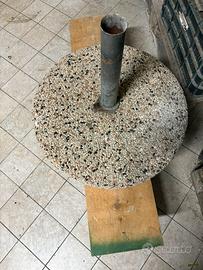 Porta Obrellone Tondo in Cemento