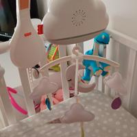 giostrina culla musicale fisher price 