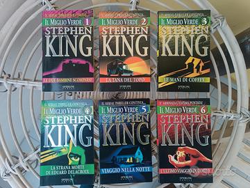 Il miglio verde Stephen King 6 libri 