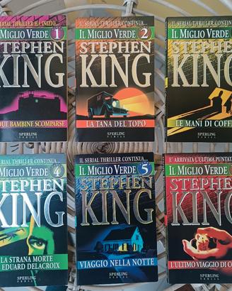 Il miglio verde Stephen King 6 libri prima ed.