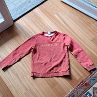 felpa Nike arancione 