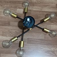 LAMPADARIO SPUTNIK  6 LUCI LED Comprese