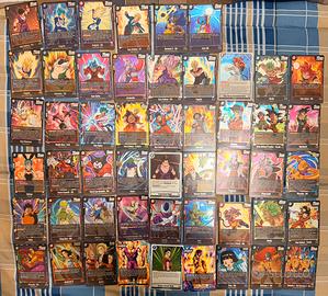Lotto 51 carte Dragon Ball Super Fusion World