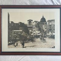 6 stampe di Napoli con cornice