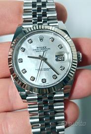 Rolex DJ 41 MOP brilli 126334 jubilee 2022 full