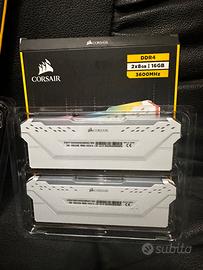 Corsair DDR 4 Vagance Rgb Pro + kit light