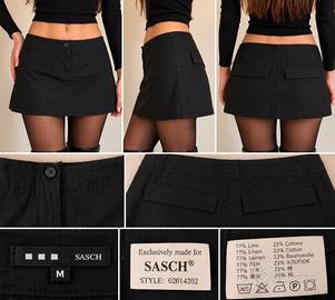 Set 4 capi donna 1 minigonna e 3 abiti eleganti 