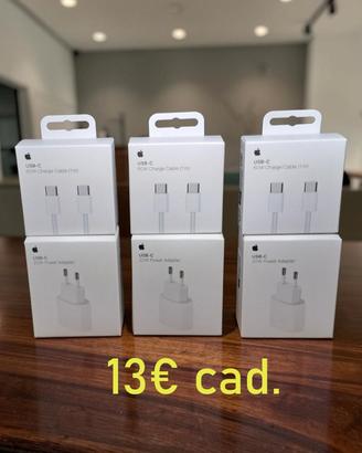 Apple Alimentatore USB-C 20W + Cavo USB-C 60W