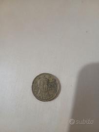 Rara moneta da 20 centesimi greca
