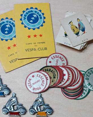 Giro del mondo in vespa anni 50 accessori