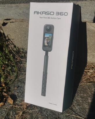 Action Camera Akaso 360° + Batterie