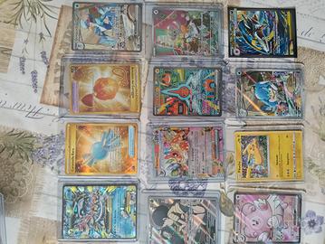 carte Pokemon in mazzi da 10