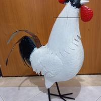 Gallo grande in lamiera