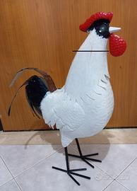 Gallo grande in lamiera