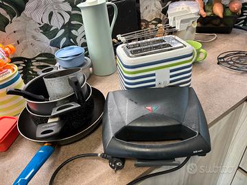 Pentole + elettrodomestici vari