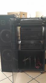 Impianto Hi-Fi Vintage Kenwood "La Perla Nera" 