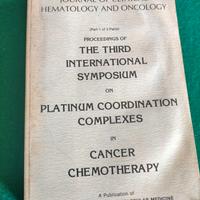 LIBRO 3° SIMPOSIO SULL' USO DEL PLATINO NEL CANCRO