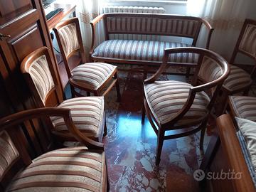 salottino vintage anni 50 /60 in buone condizioni 