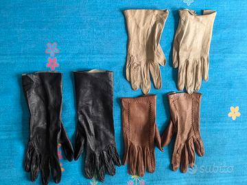Guanti pelle donna 