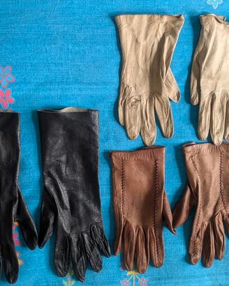 Guanti pelle donna 