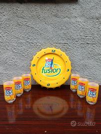 Orologio Bicchieri Pubblicitari LIPTON anni 80/90
