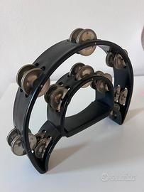 Tamburello mezza luna a sonagli