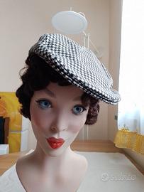 Cappello coppola berretto flat cap con visiera