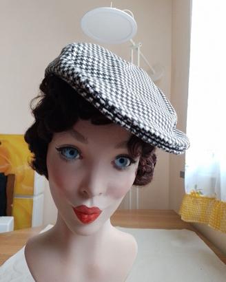 Cappello coppola berretto flat cap con visiera