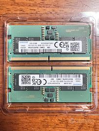 Ram sodimm DDR5 2x8 Gb 5600