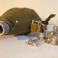Borraccia alluminio militaria dopo WWII