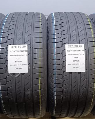 4 GOMME 275 50 20 CONTINENTAL 2023 RIF3643