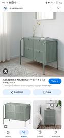 comodino cassettiera ikea nikkebi