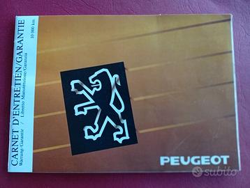 Peugeot 205 GTI  Libretto Tagliandi Garanzia 1990