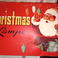 lucine di natale vintage