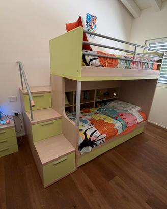 Cameretta letto a castello