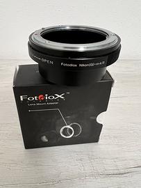 Anello adattatore Fotodiox da Nikon (G) a micro4/3