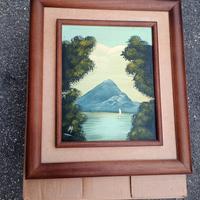 set 2 quadri paesaggio 