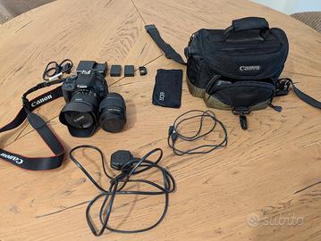 Canon reflex EOS 100D + obiettivo EF-S 18-55mm