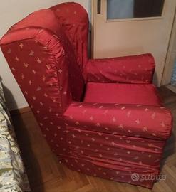 POLTRONA IN TESSUTO MARCA POLTRONE E SOFA'