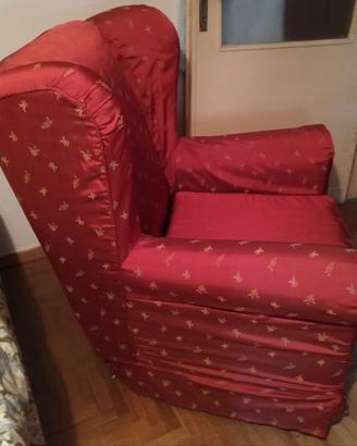 POLTRONA IN TESSUTO MARCA POLTRONE E SOFA'