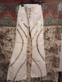 jeans bianchi vintage Shaft