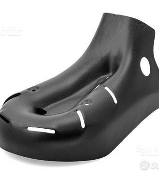 Paracalore scarico collettori carbonio panigale