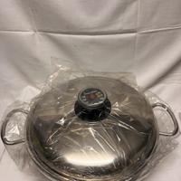 Casseruola Semifonda Inoxpran 26cm con Termometro