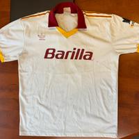 Maglia Roma Adidas bianca da Trasferta 1991/1992